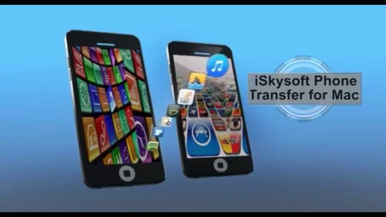 How iskysoft phone transfer for mac